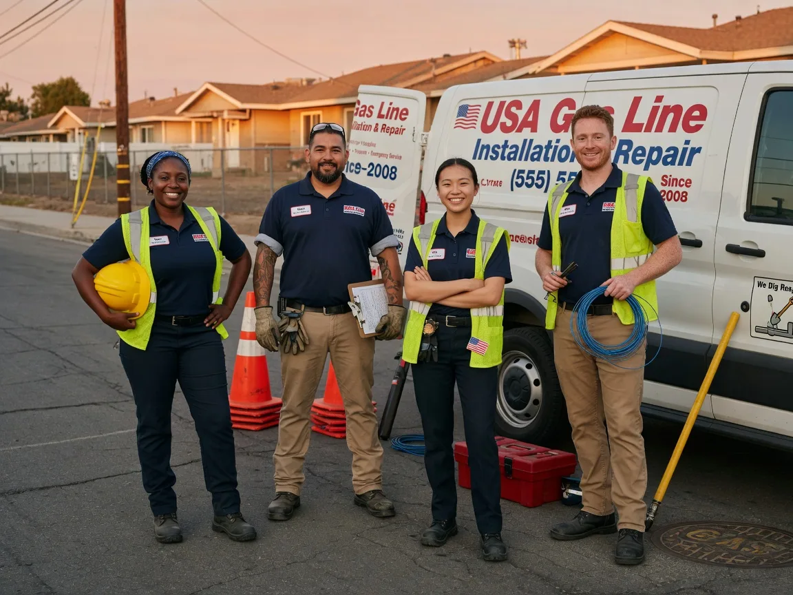 Gas Line Installation company in Burtonsville, MD